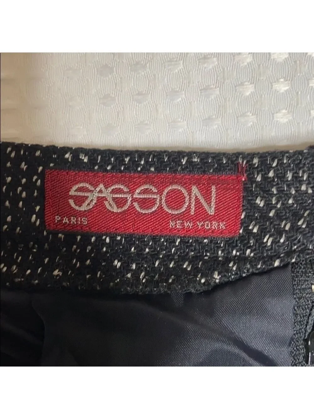 SASSON Vintage Paris New York Maxi Skirt 8